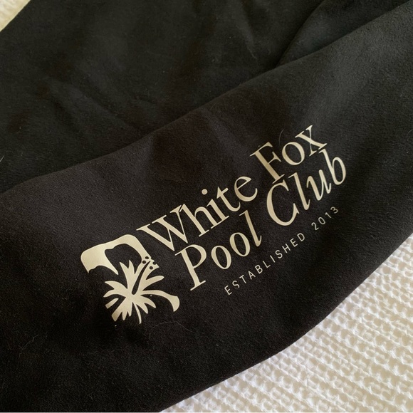 white fox black sweatpants - Picture 2 of 3